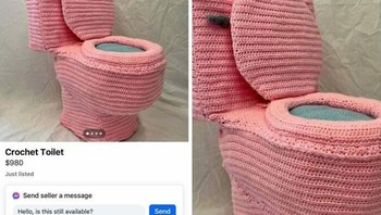 Mungkin ada yang butuh slimut buat closet-nya. Takutnya closetnya kedinginan. Foto: (Bored Panda).