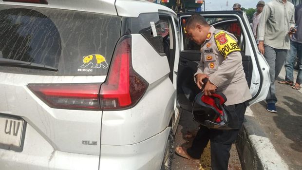 Spesialis Pencuri Kabel Jaringan Ditangkap Usai Tabrak Tukang Bubur di Subang