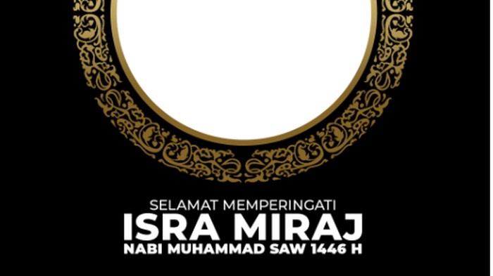 Twibbon Isra Miraj 2025