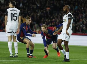 Klasemen Liga Spanyol Usai 8 Gol Tercipta Saat Barcelona Vs Valencia