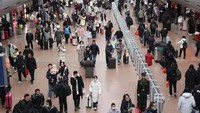 Libur mudik Imlek di China akan berlangsung 14 Januari - 22 Februari 2025. 