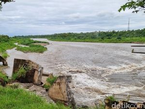 Menteri PU Ungkap Kerusakan Dam Srandakan Bantul Imbas Penambangan Pasir