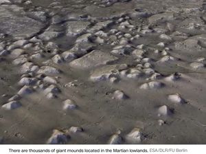 Ditemukan 15 Ribu Lebih Gundukan Misterius di Mars, Pertanda Apa?