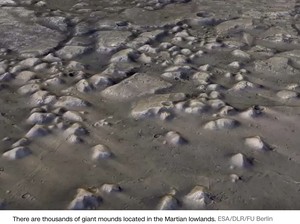 Ditemukan 15 Ribu Lebih Gundukan Misterius di Mars, Pertanda Apa?