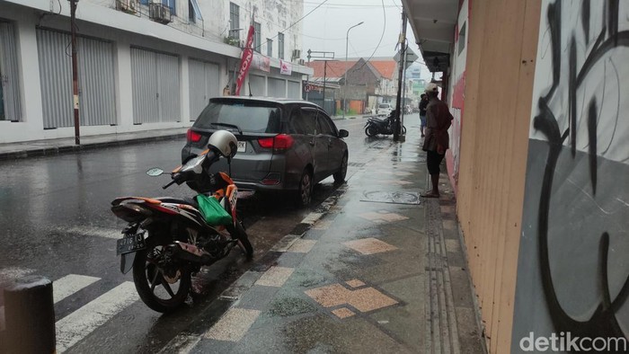 Lokasi percobaan bunuh diri di Sidoarjo.