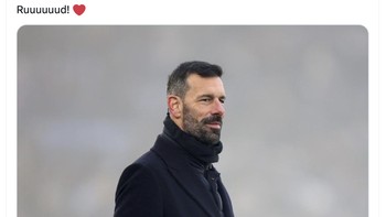 Akhirnya Ruud Van Nistelrooij bisa menang lagi. Foto: X.com