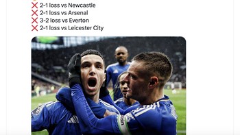 Tottenham sukar sekali meraih kemenangan di Liga Inggris. Foto: X.com