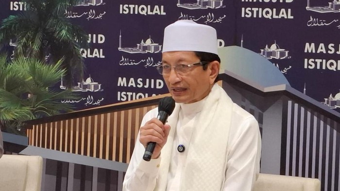 Menteri Agama RI seklaigus Imam Besar Masjid Istiqlal, Nasaruddin Umar
