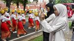 Meriahnya Kirab Budaya Telok Tamat di TMII