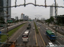 Momen Libur Panjang, Jalanan Jakarta Lengang