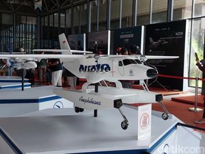 Mengenal Pesawat Amfibi Buatan PTDI yang Bisa Landing di Air