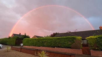 Pelangi Monokrom. Foto: (Bored Panda)