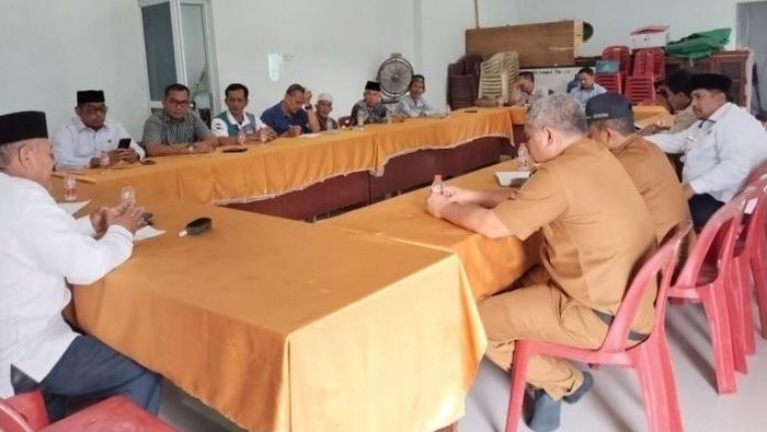 Proses mediasi di MUI Langkat soal perobohan miniatur kabah