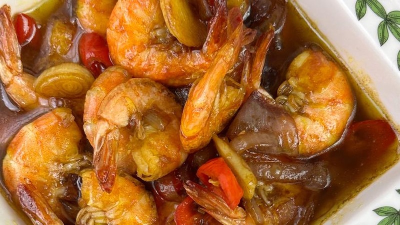 Resep Udang Saus Tiram ala Resto yang Bikin Nambah Nasi