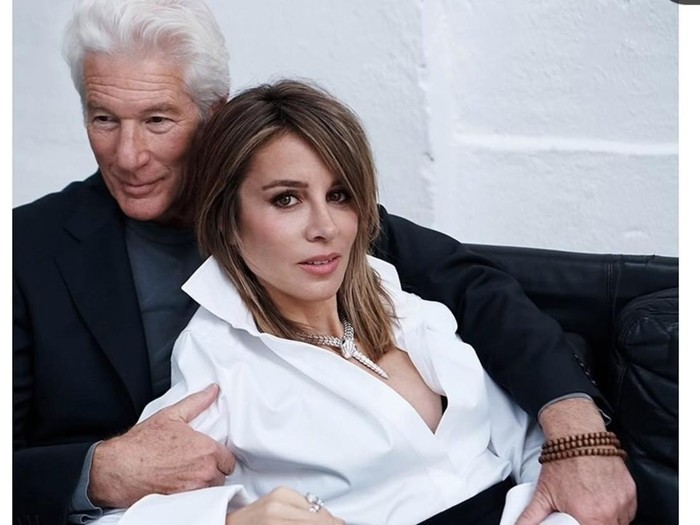 Richard Gere dan Alejandra Silva