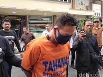 Ini Tampang Pemutilasi Mayat Wanita dalam Koper Saat Berbaju Tahanan