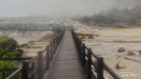 Bentang Jembatan Khayangan Dieng.
