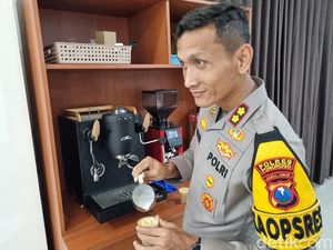 AKBP Andin Wisnu, Kapolres Ponorogo yang Jago Racik Kopi Bak Barista