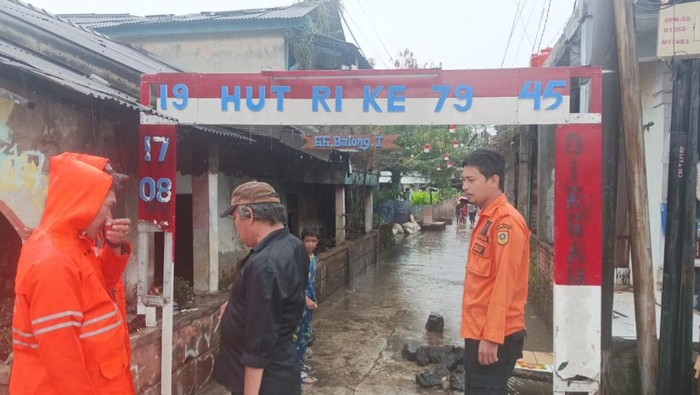 Banjir di Bojonggede Bogor (dok.BPBD Bogor)