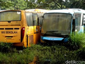 Bus Sekolah Terbengkalai di Bandung, Dulu Telan Anggaran Rp 10 M