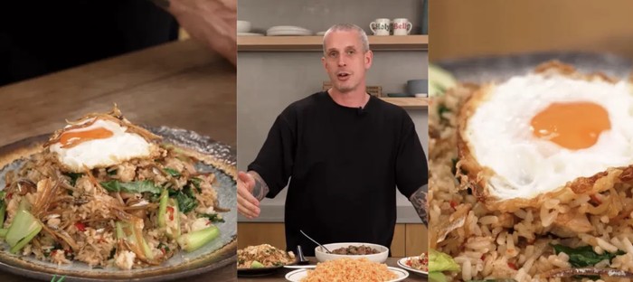 Chef Bule Ini Sebut Nasi Goreng Kampung Malaysia yang Terenak