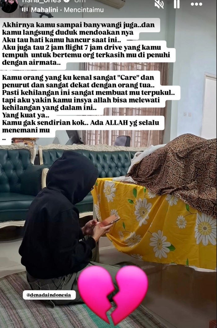 Denada sampai di Banyuwangi.