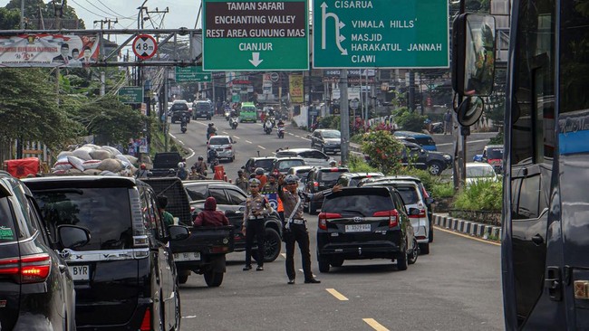 Jurus Ganjil Genap Saat Libur Lebaran di Puncak Bogor