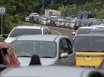 Ganjil-genap Berlaku di Puncak, Kemacetan Mengular