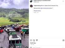 Long Weekend Ini, Gunung Bromo Game Over!