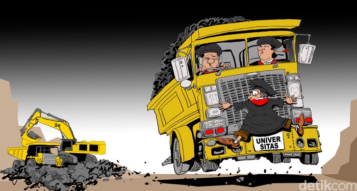 Ilustrasi Revisi UU Minerba