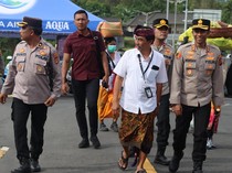 Ratusan Personel Dikerahkan untuk Amankan Usaba Pitra di Pura Besakih