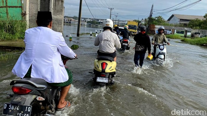 Kawasan Sapan yang terendam banjir.