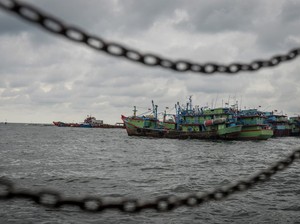 Kapal Ikan Lakukan Transhipment Rp 1,8 Miliar Terciduk