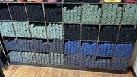 T-shir yang disusun dengan cara seperti ini, lebih enak dipandang mata (Foto: via Bored Panda)