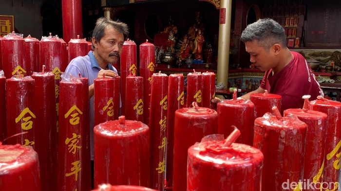 Lilin imlek di Bandung.