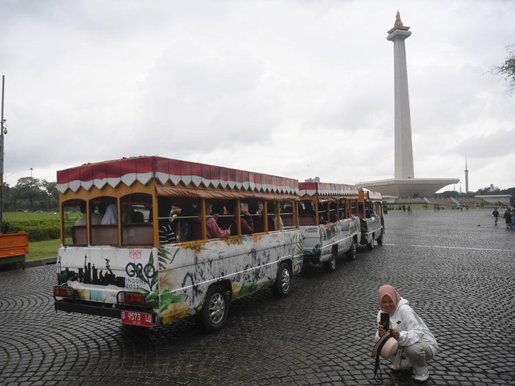 Monas Buka Hingga Malam Selama Libur Isra Mikraj-Imlek