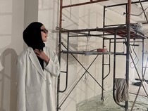 Intip Paula Verhoeven yang Lagi Ngecek Pembangunan Bisnis Baru