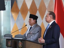 Prabowo Tegaskan Segaris dengan Malaysia Dukung Kemerdekaan Palestina