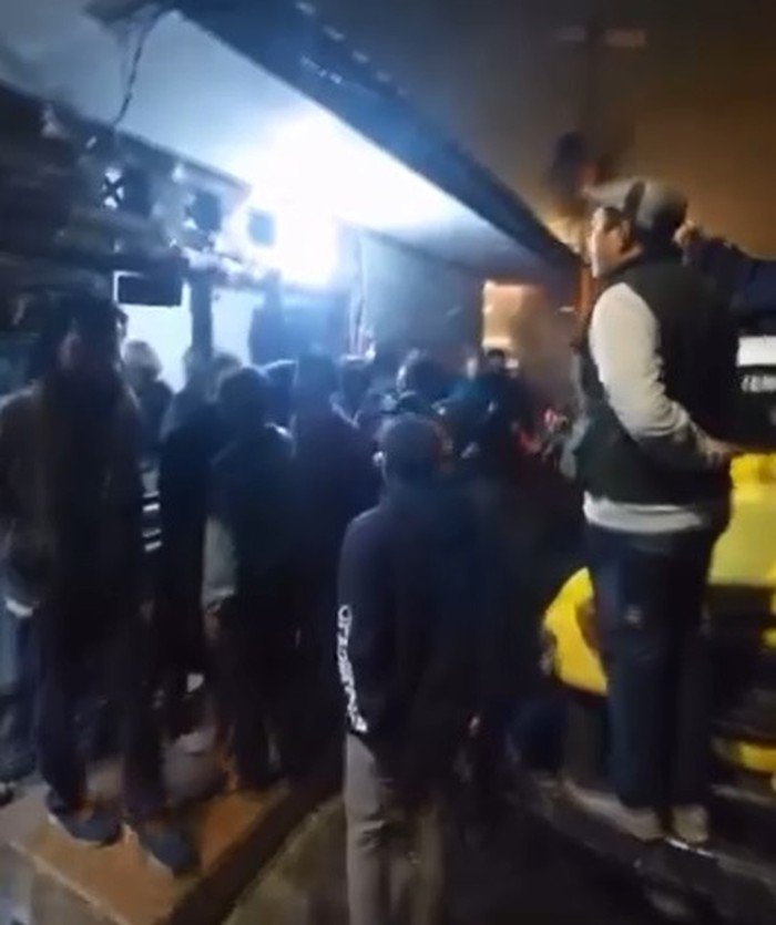Tangkapan layar video antrean masuk Bromo dari Pos Jemplang.