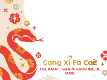 10 Twibbon Imlek 2025 Gratis dan Ucapannya, Meriahkan Chinese New Year!