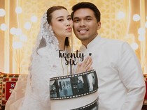 Aaliyah Massaid Gelar Syukuran 4 Bulanan, Thariq Ultah ke-26