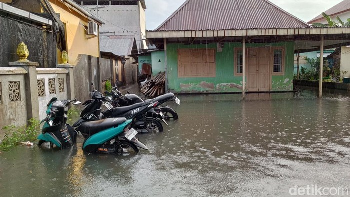 Banjir di Kelurahan Limba U, Kecamatan Kota Selatan, Kota Gorontalo.