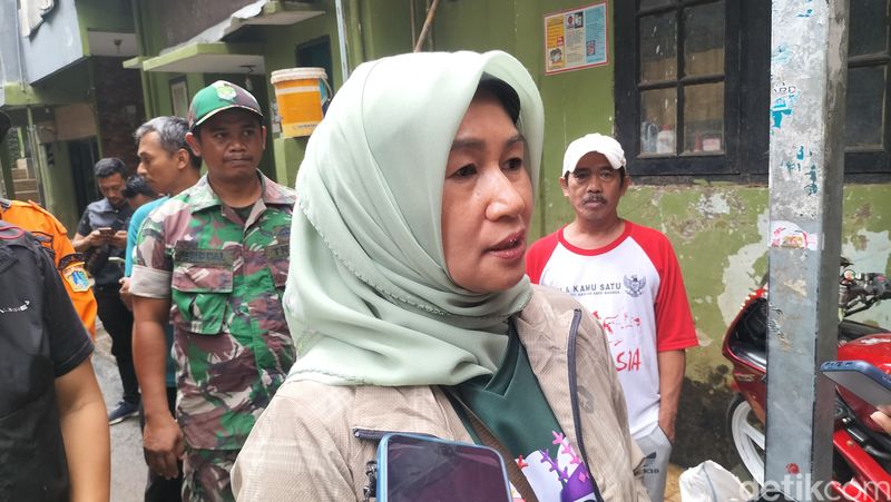 Banjir Kebon Pala, Kampung Melayu, Jaktim, 29 Januari 2025. (Maulani Mulianingsih/detikcom)