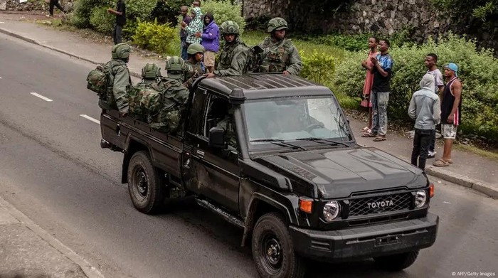 Gerilyawan M23 di Goma (Foto: AFP/Getty Images)