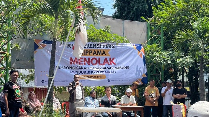Hippama tolak pembangunan Pasar Besar Malang