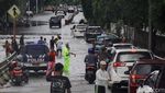 Jalan Latumenten Grogol Banjir, Arus Lalu-lintas Tersendat