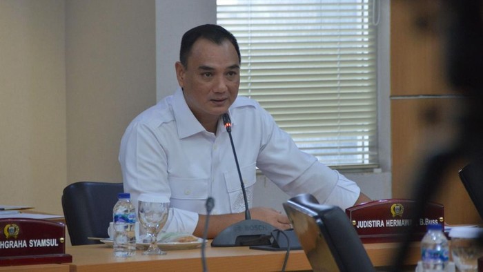 Anggota Komisi D DPRD Jakarta Fraksi Golkar, Judistira.