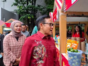 Cak Imin Semangati Pedagang UMKM di TMII: Mari Tingkatkan Ekonomi Daerah