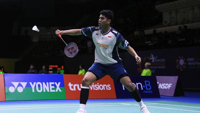 Mohammad Zaki Ubaidillah tampil di Thailand Masters 2025, Bangkok.