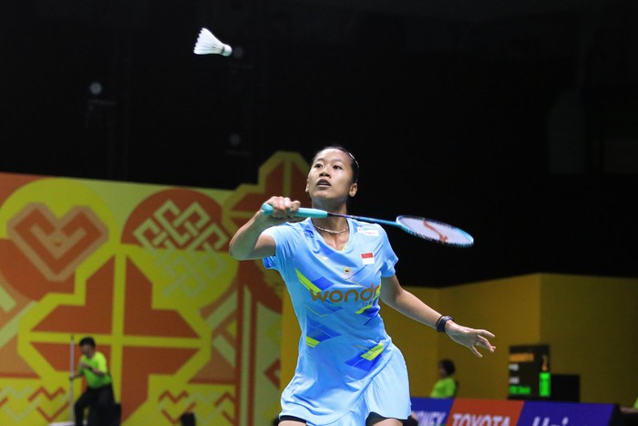 Tunggal putri Indonesia Putri Kusuma Wardani melaju ke babak kedua Thailand Masters 2025.